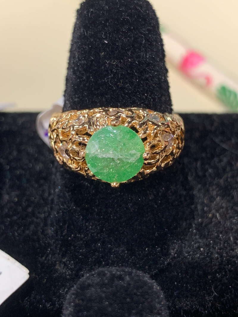 Light green ring