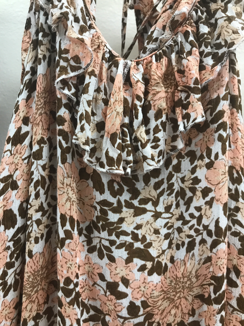 EC brown leopard  dress