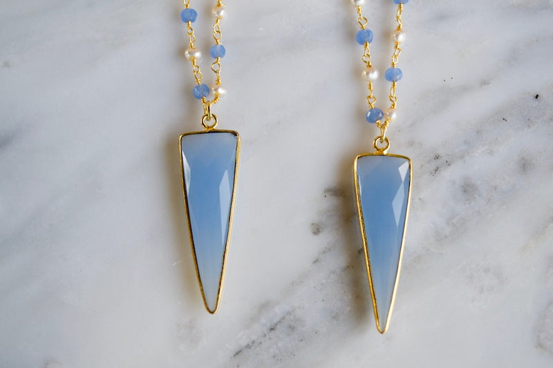 Blue Chalcedony Arrow 2