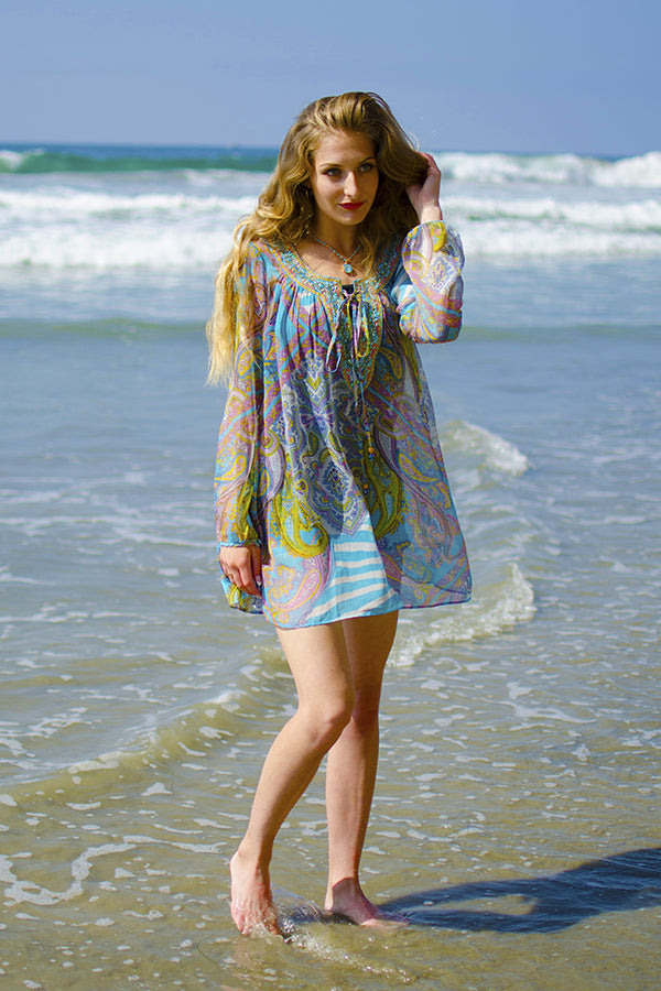 Blue Zebra Tunic 3