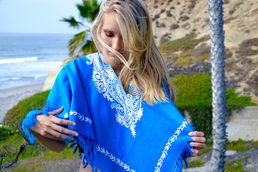 Bluejay Poncho 3