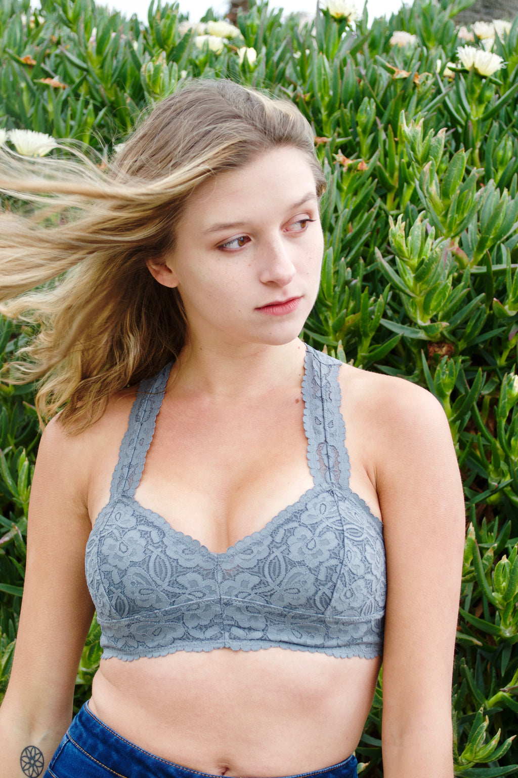 FP Dark Grey Bralette