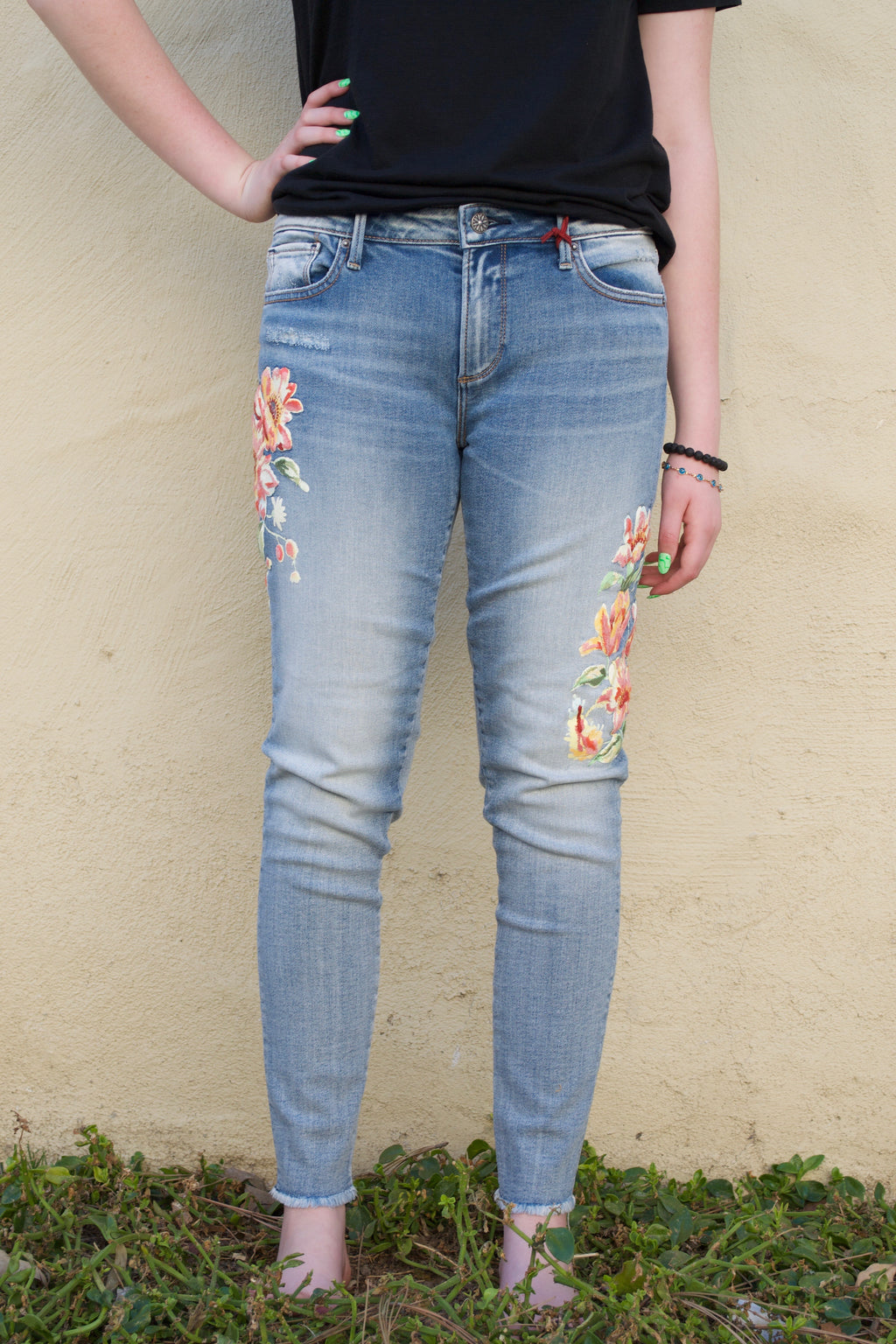 Driftwood Beau Orange Aster Jeans