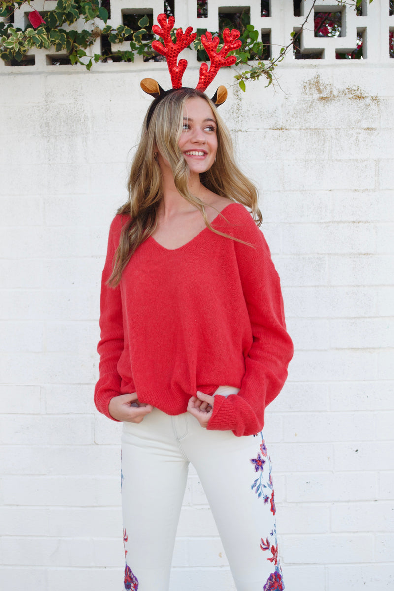 FP Coral Sweater