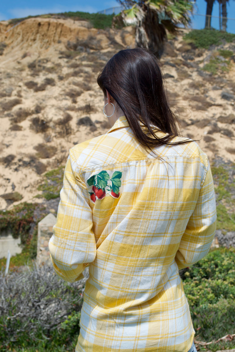LBD Yellow Strawberry Shirt