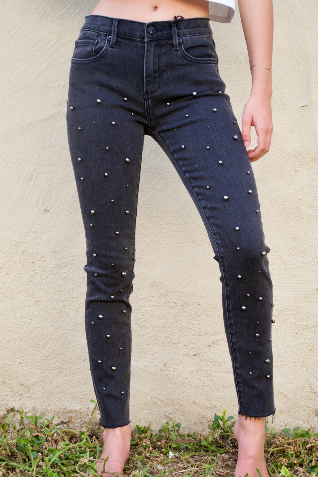 Driftwood black wash jeans