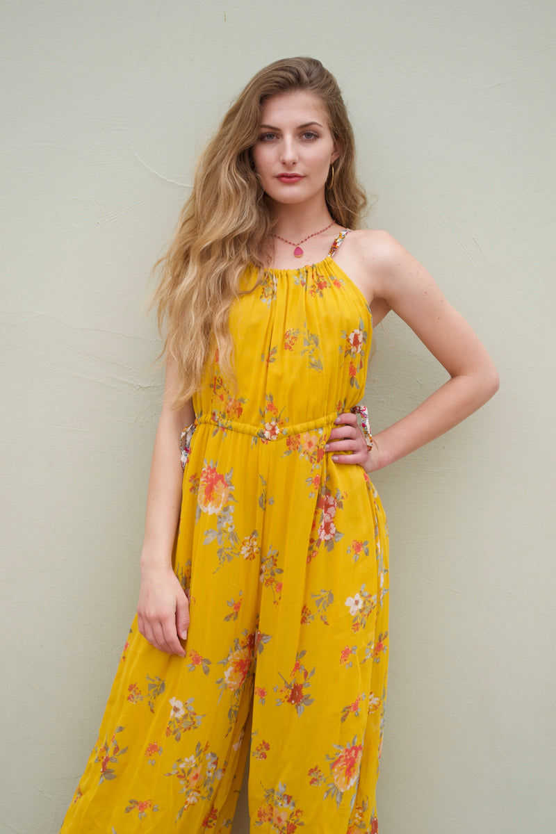 FP Gold Combo Jumpsuit