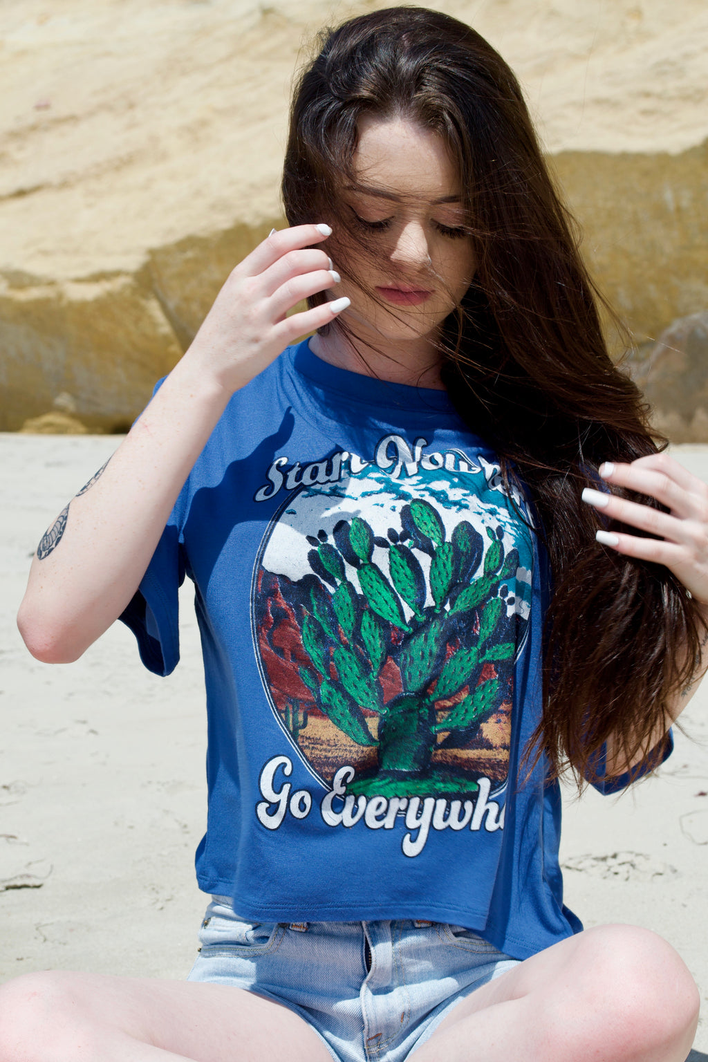 Life Start Nowhere Go Everywhere Tee