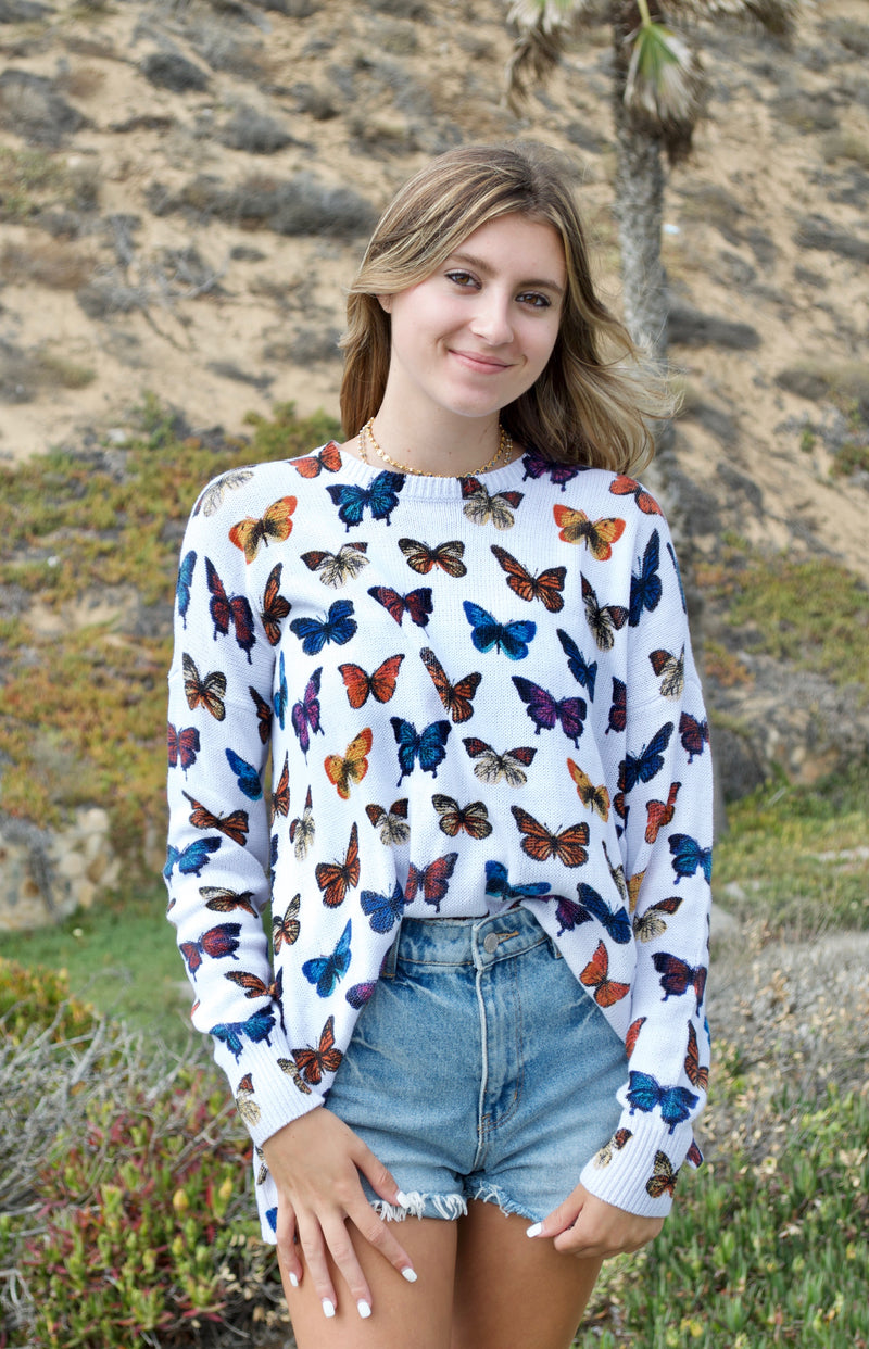 Show Me Your Mumu Butterfly Sweater