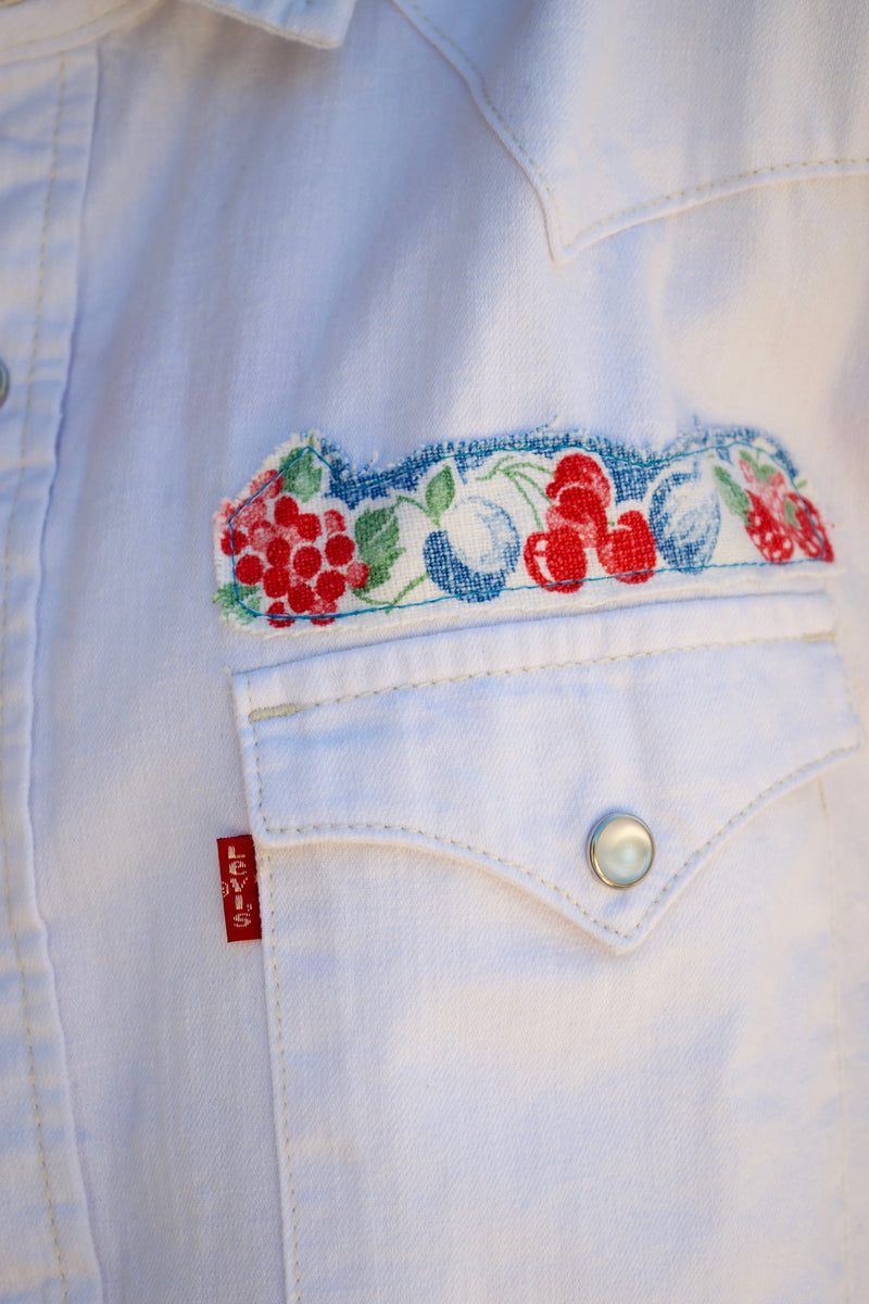 LBD White Berry Jacket