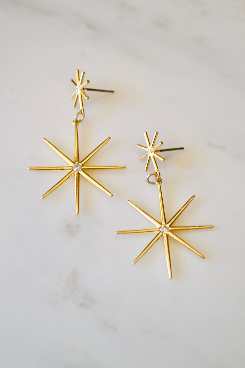 Daisy Star Earrings