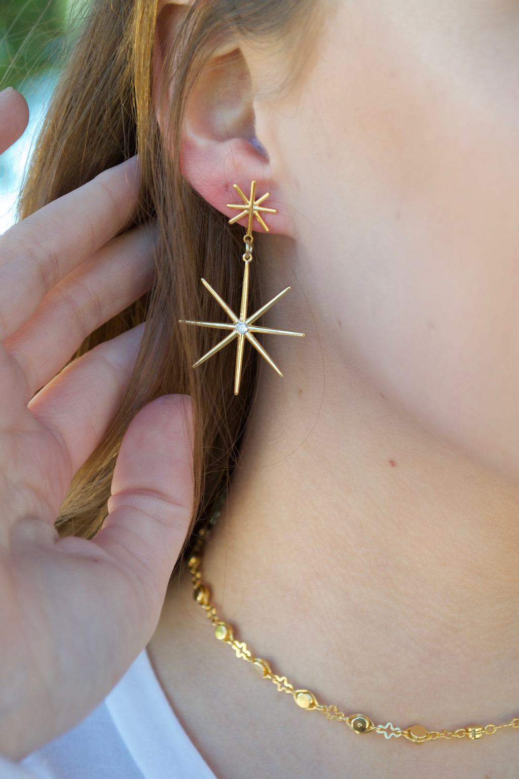 Daisy Star Earrings