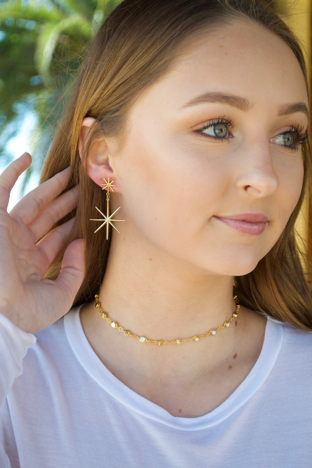 Daisy Star Earrings