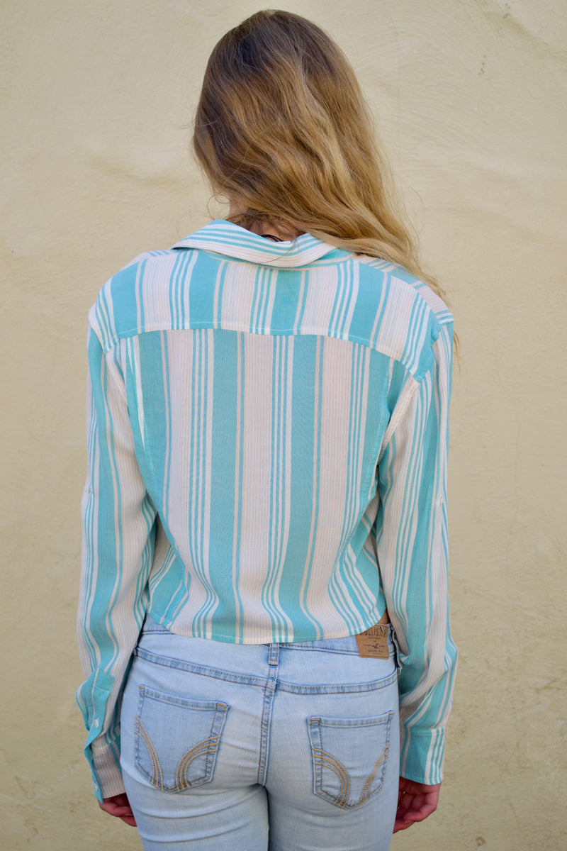 Oliv Beach Blue Blouse