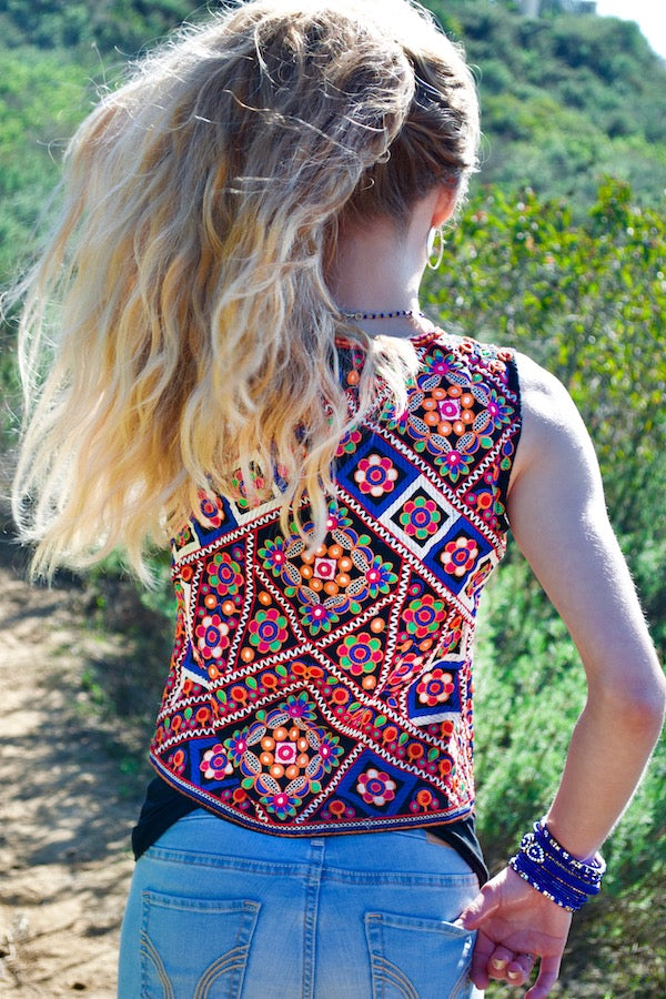 Dancing Flowers Vest 3