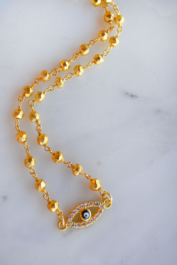 Golden Evil Eye