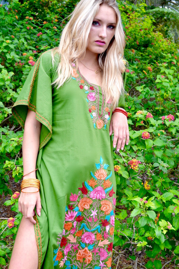 Green Gal Kaftan