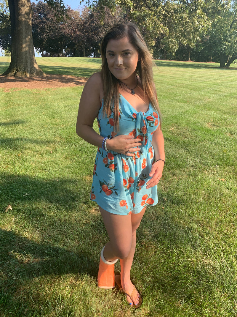 BL Orange Slice Romper