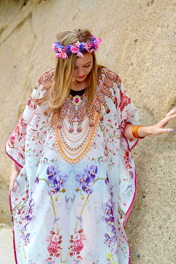 Orchid Kaftan 2