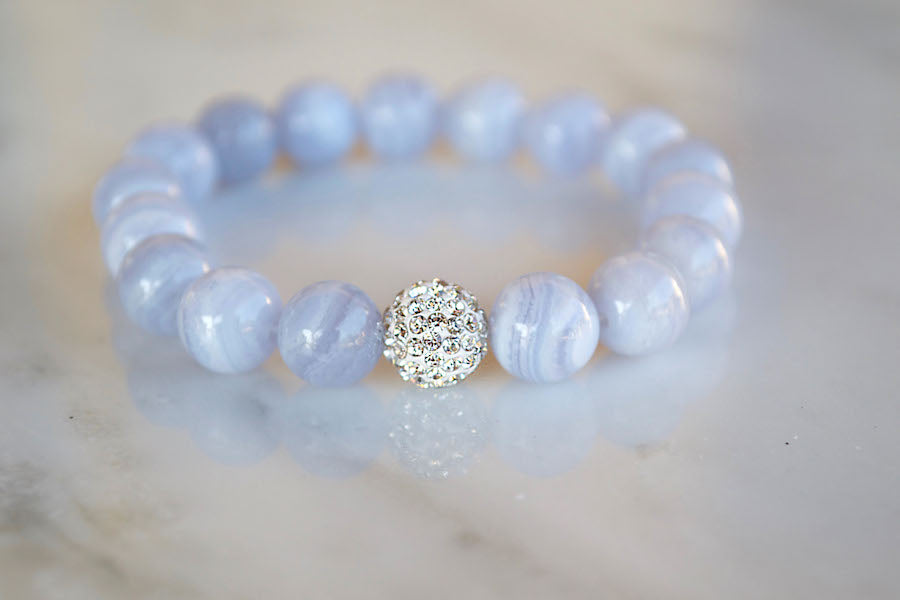 Swarovski Blue Lace Agate