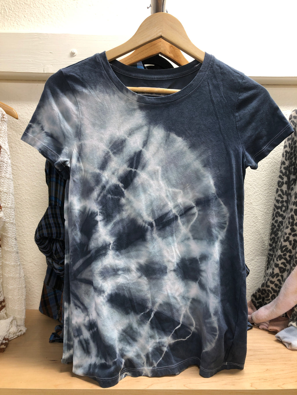 LBD Grey Tie Dye Tee