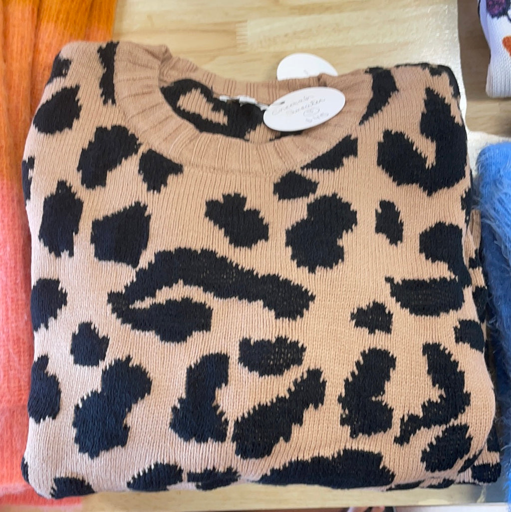 EC Cheetah Sweater