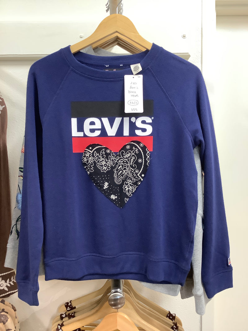 LBD Levi’s Black Heart Sweatshirt