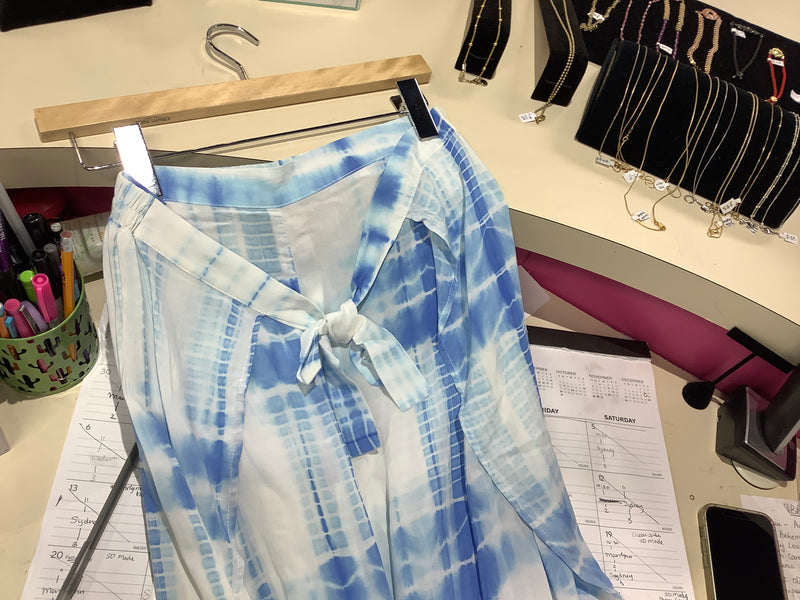 Blue Tie Dye Pant