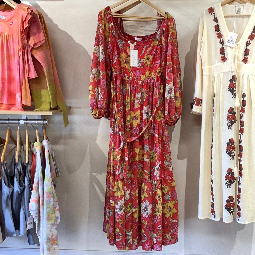 FT Red Petal Dress