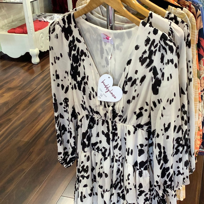 BL Cow Dress