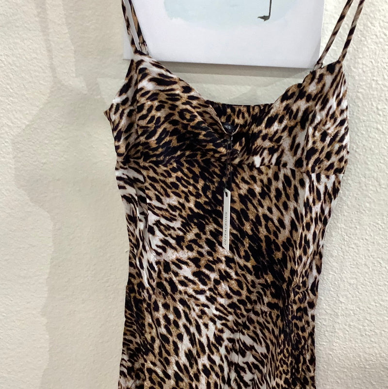 Oliv cheetah sundress