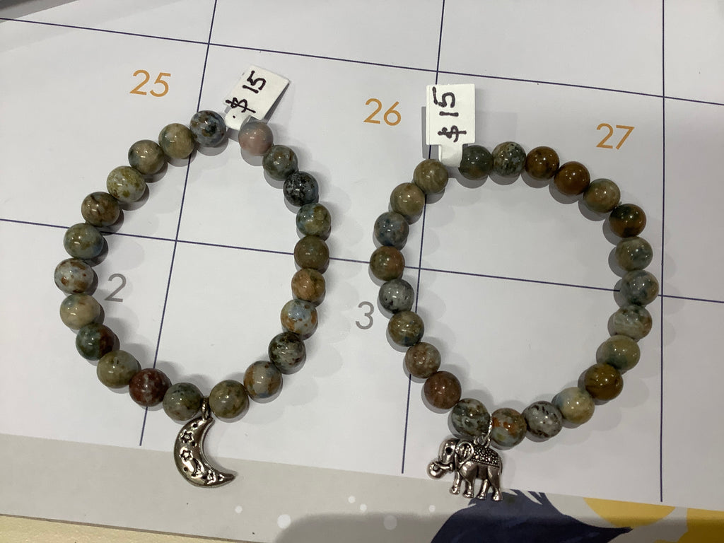 Tan jasper bracelet
