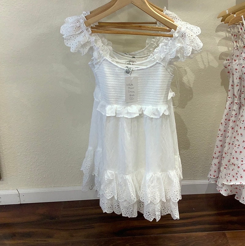 AC White Mini Dress