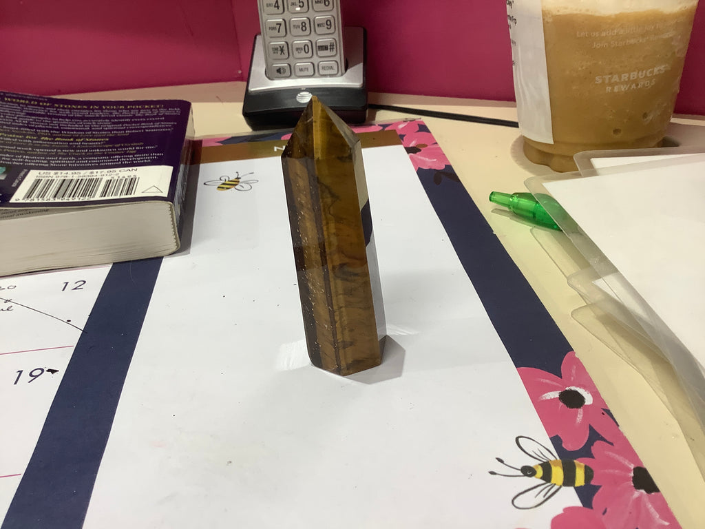 Tiger’s Eye Obelisk