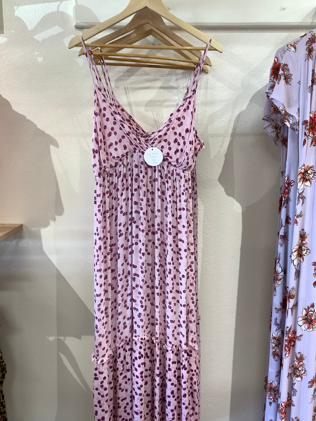 EC Pink Polka Dress