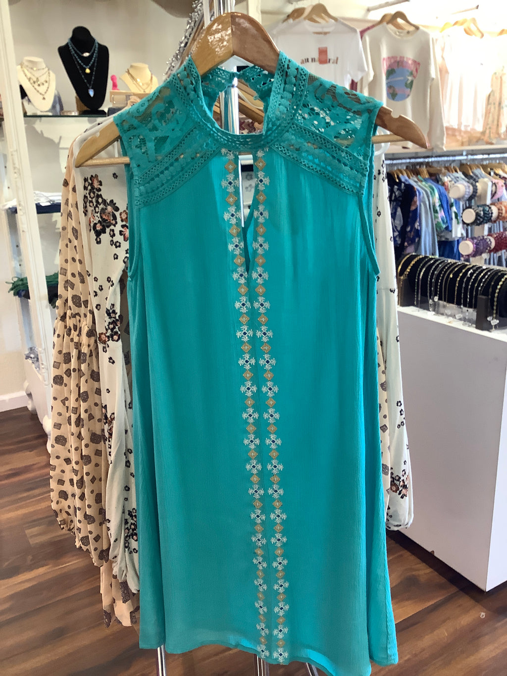 EC Teal Dress