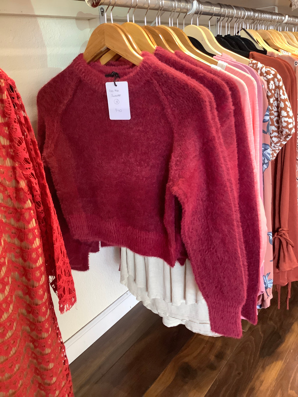 Oliv Red Fox Sweater