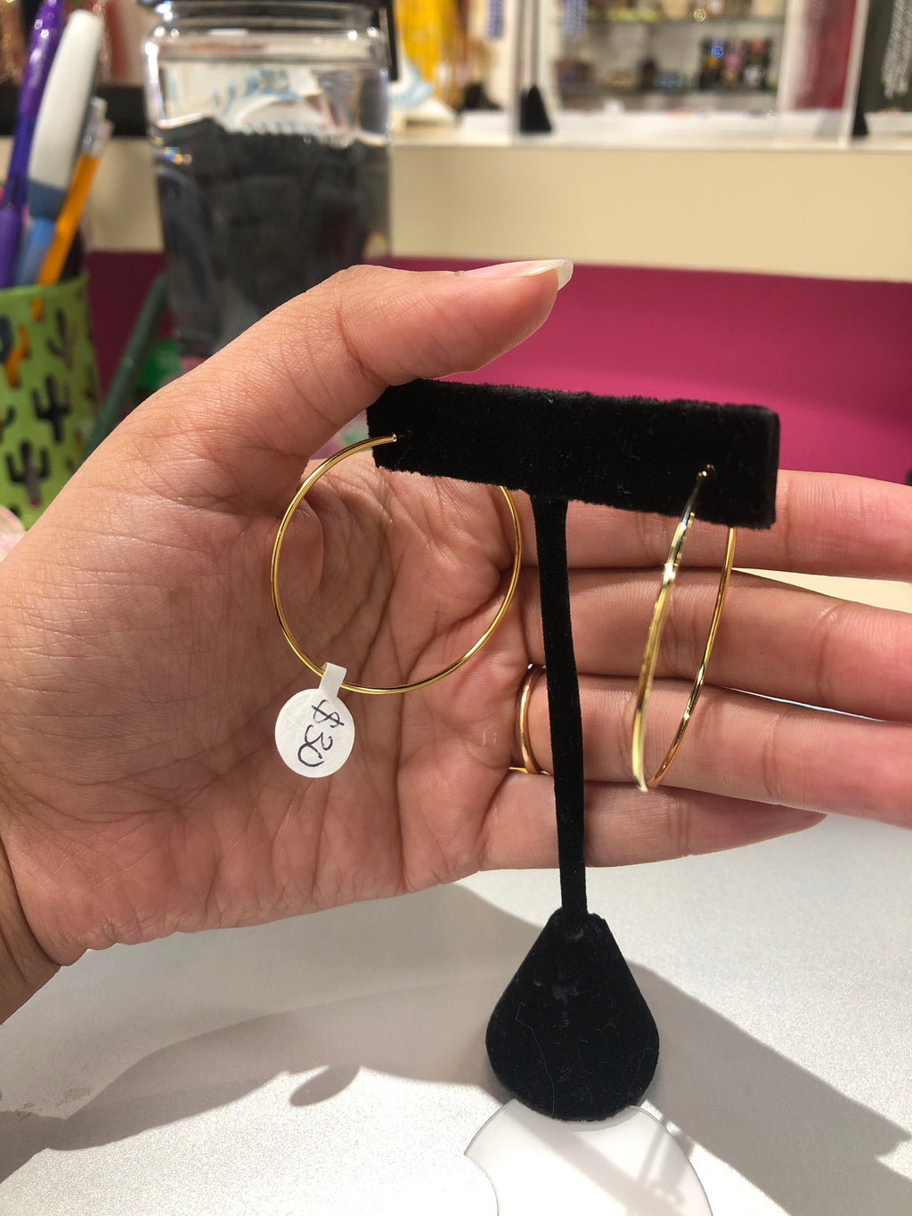 Gold Hoops