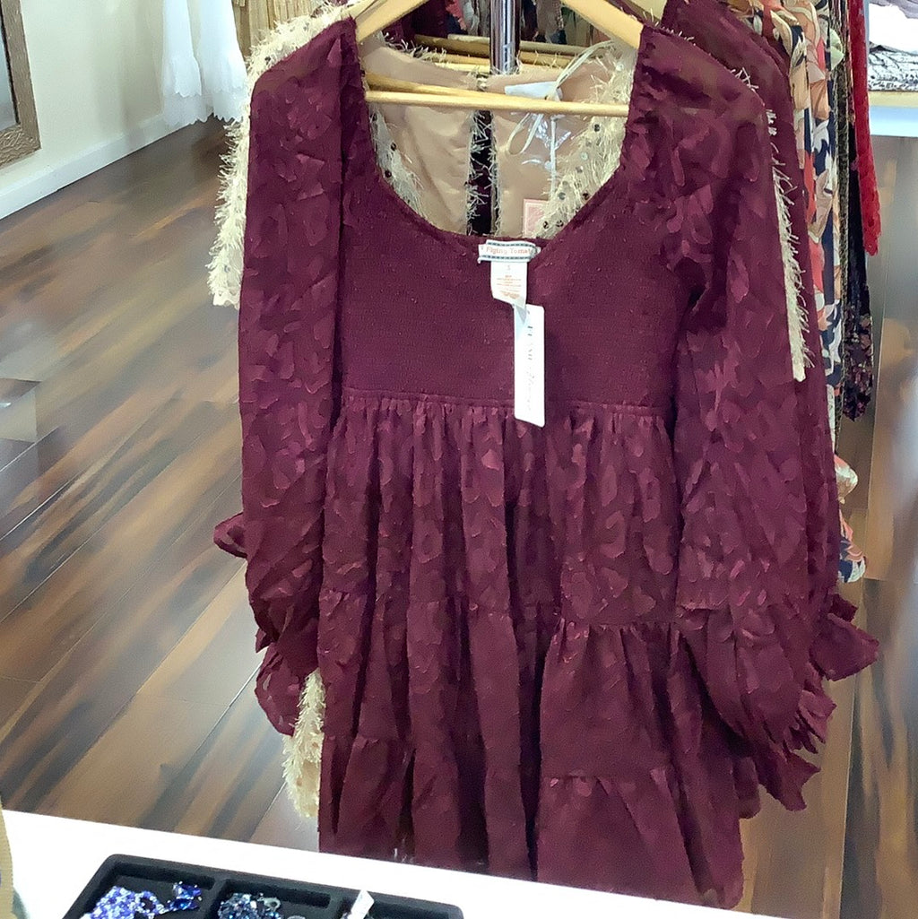 FT Maroon Dress