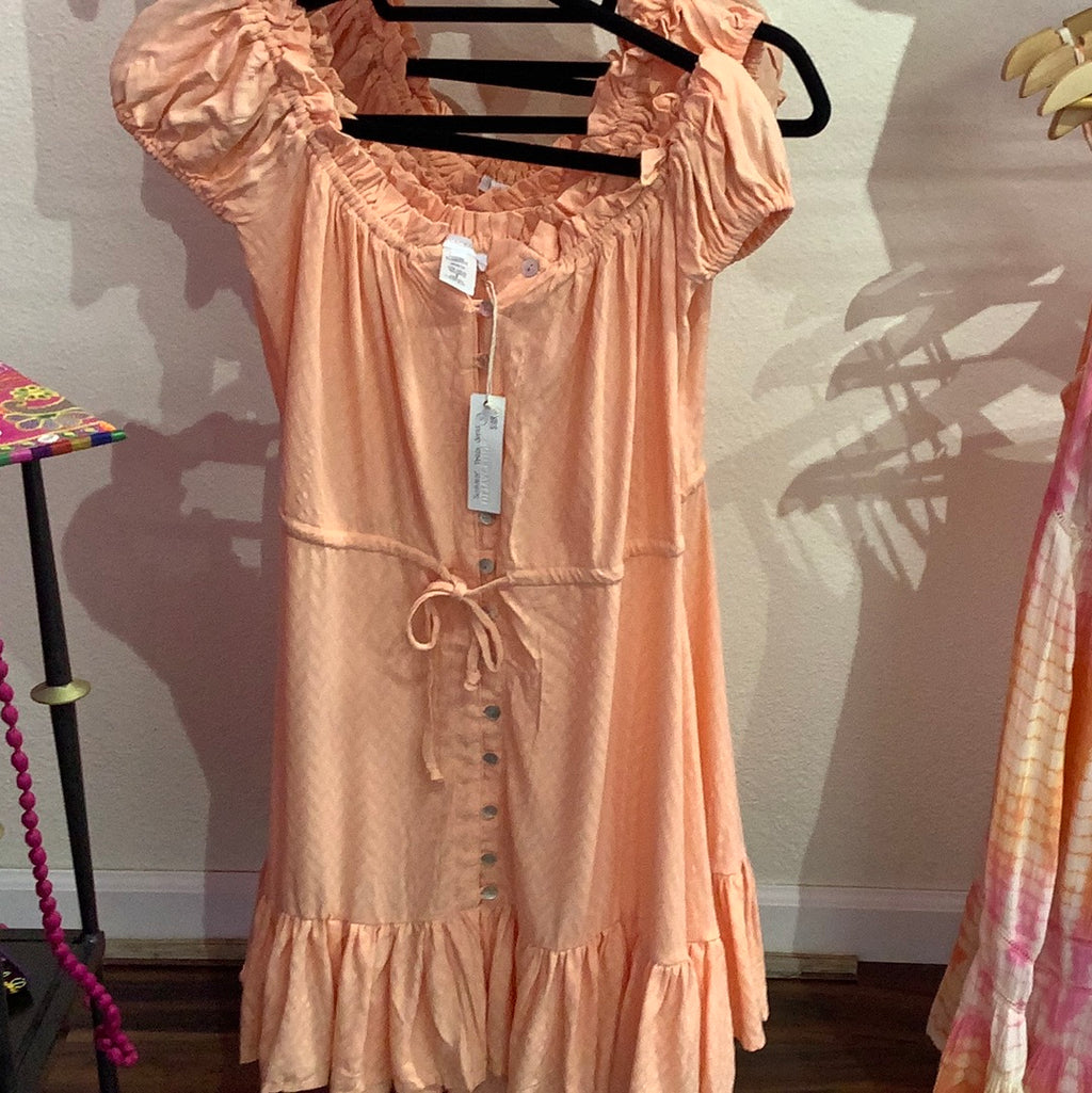 Oliv summer peach dress