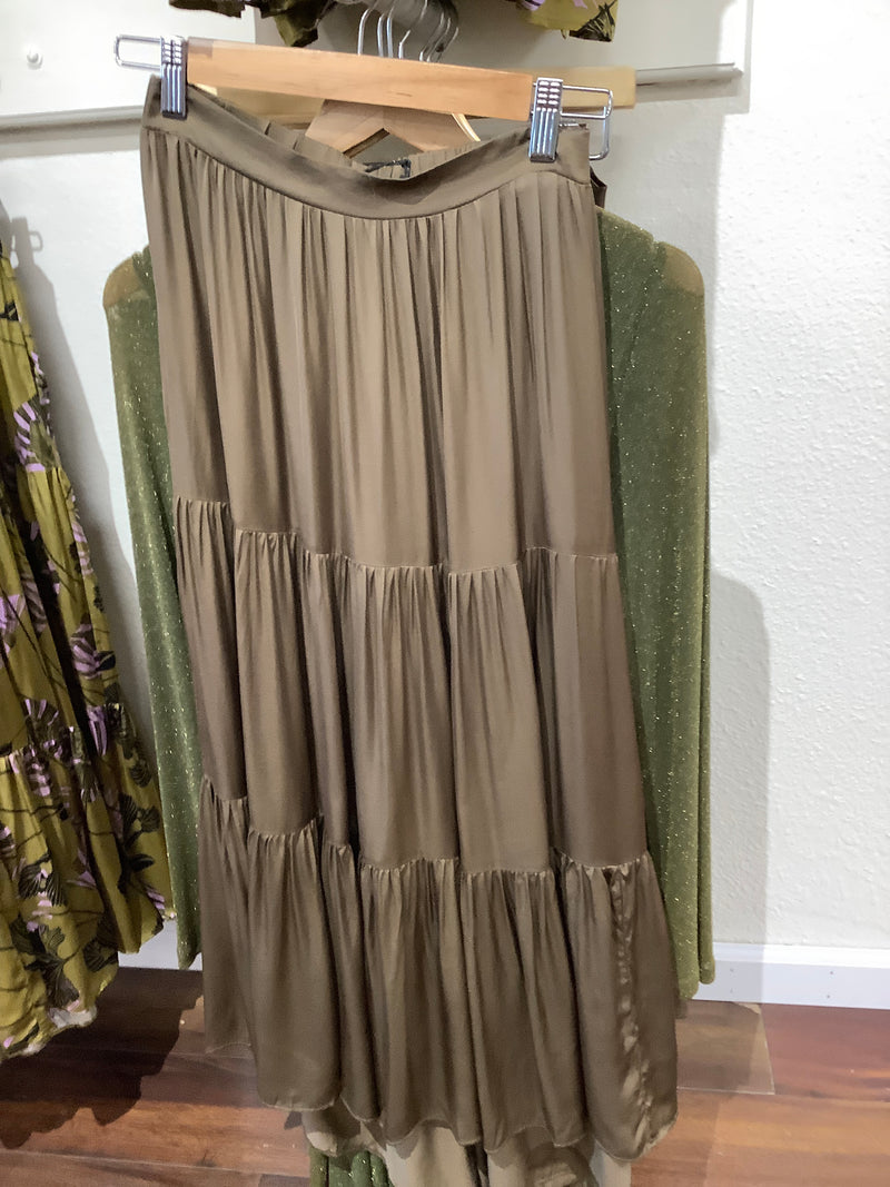 Oliv Matcha Skirt