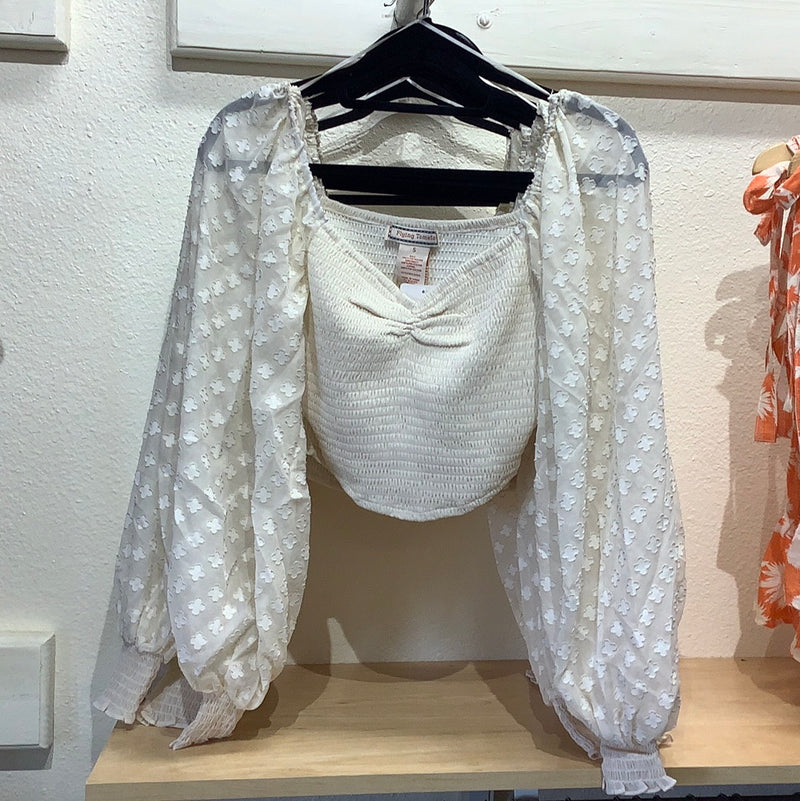 FT Cream Flower Top
