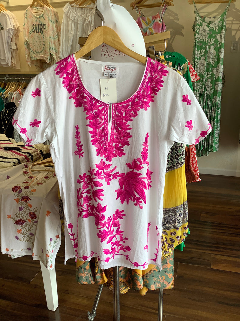 F&F Hot Pink Indian Tunic