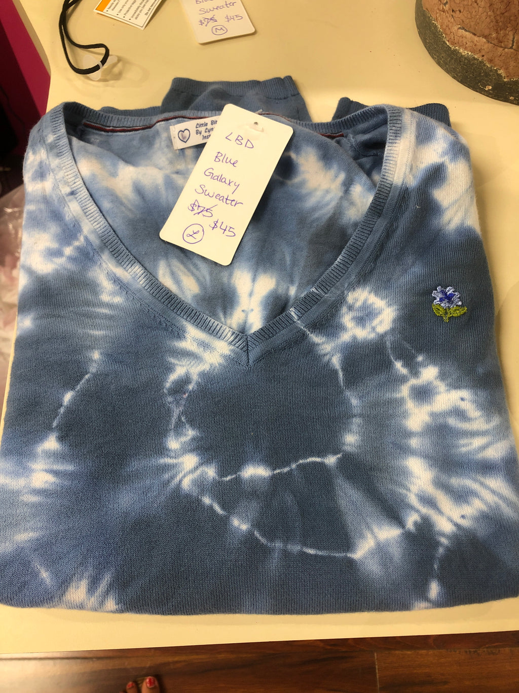 LBD Blue Galaxy Sweater