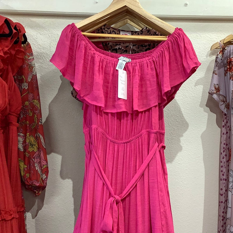 FT pink fuschia dress