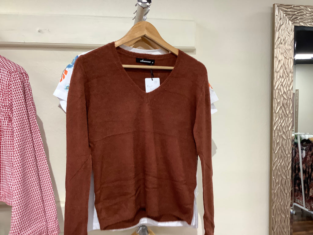 Oliv rust sweater