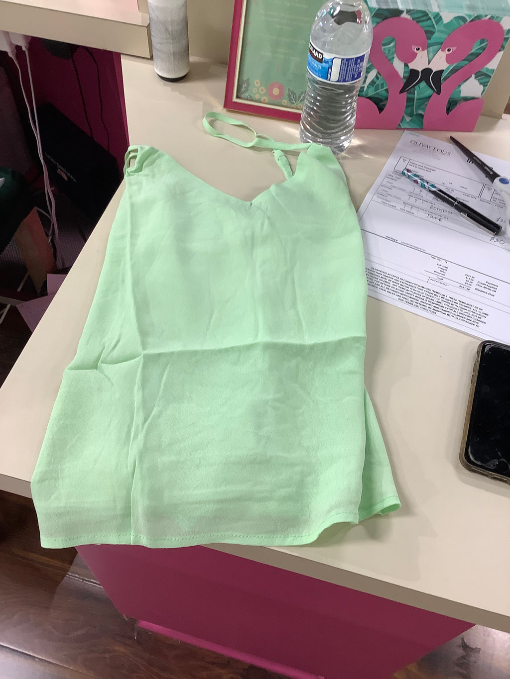 Oliv Pistachio Tank