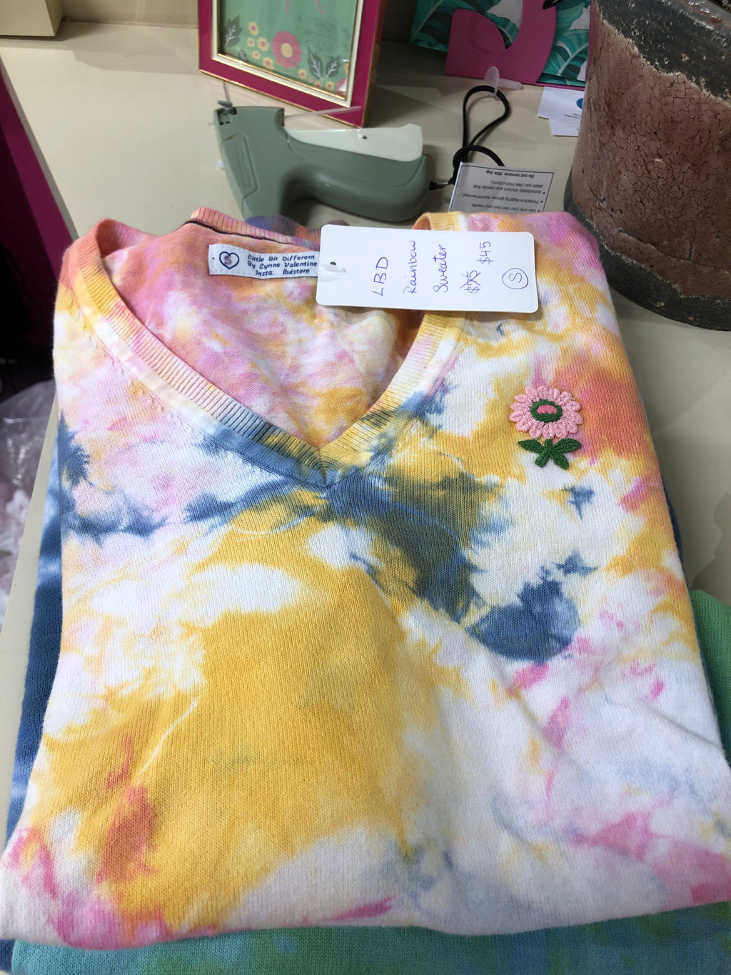 LBD Rainbow Sweater