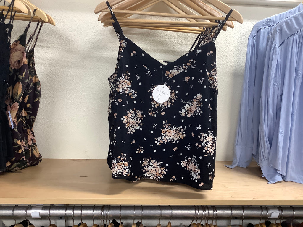 EC black flower tank