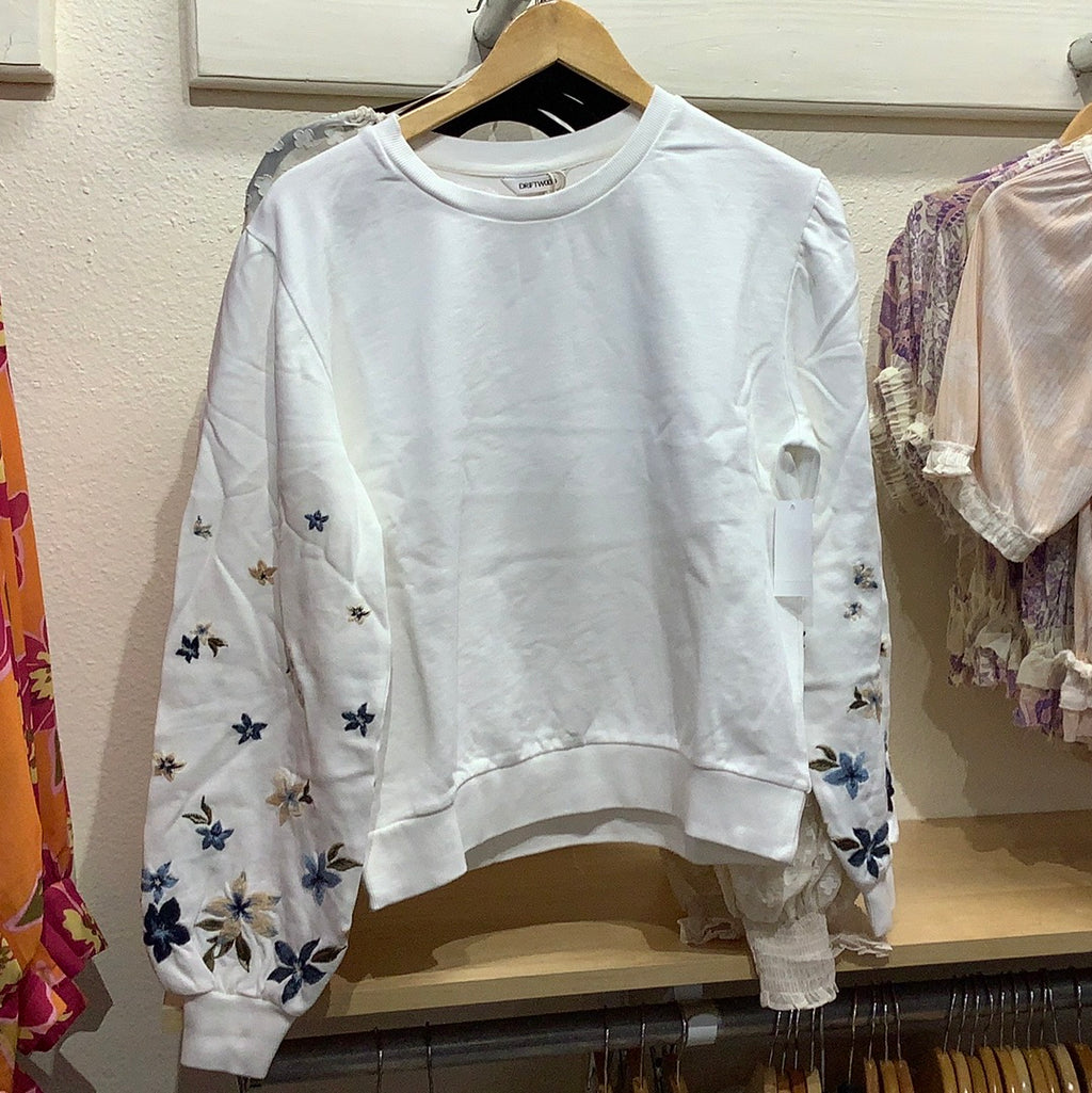 Driftwood Snow White Top